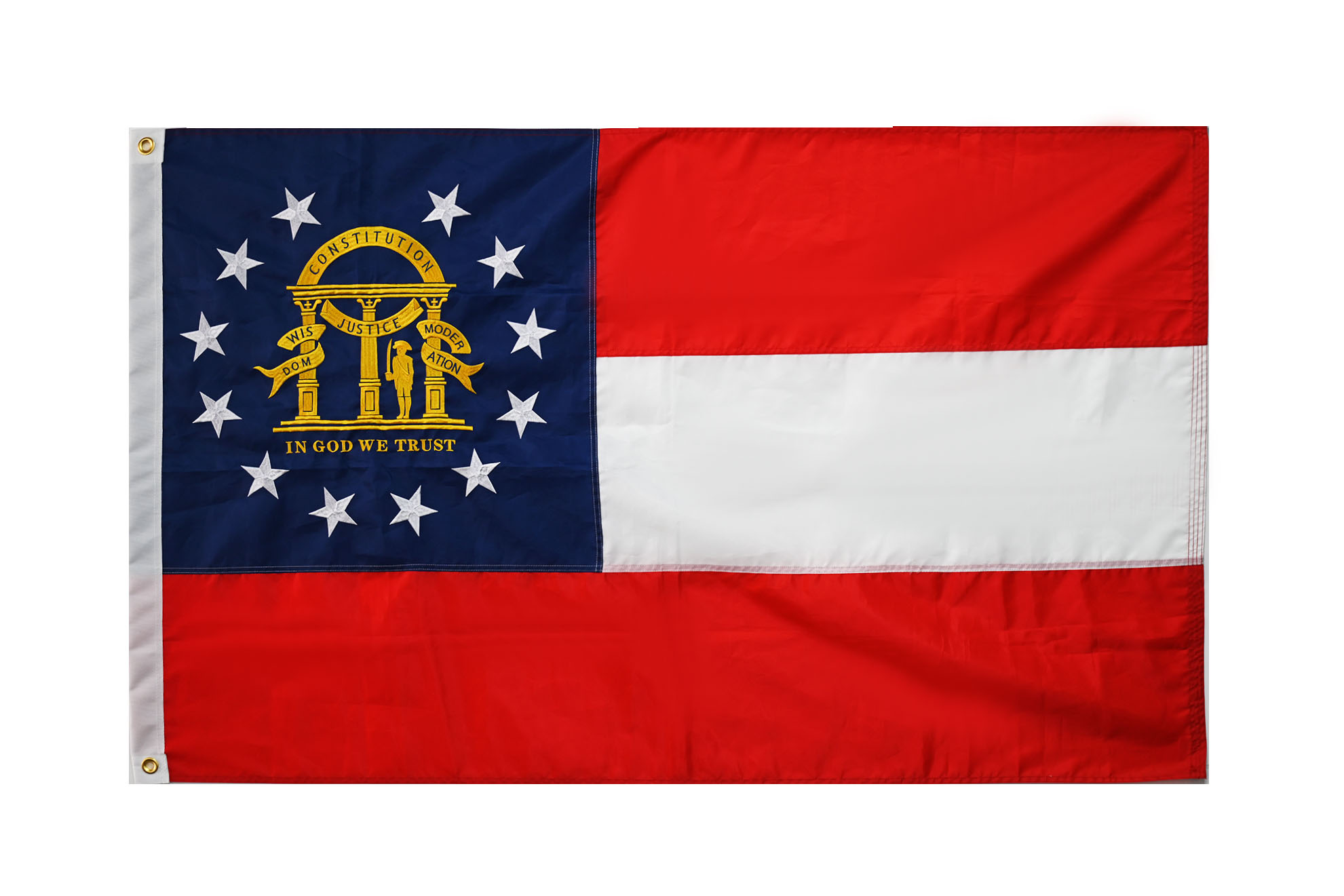 Georgia State Flag Embro
