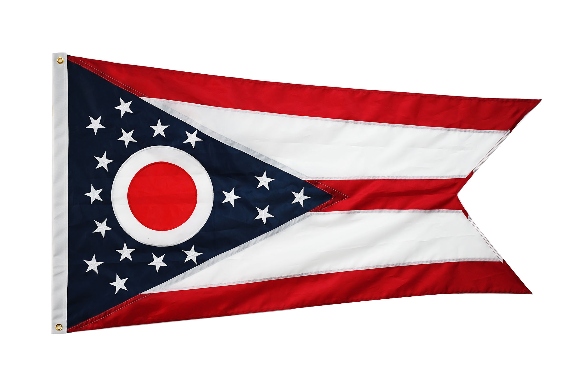 Ohio State Flag Spliced 